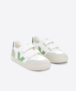 Alternative view of VEJA V-12 Leather White Multico Clay