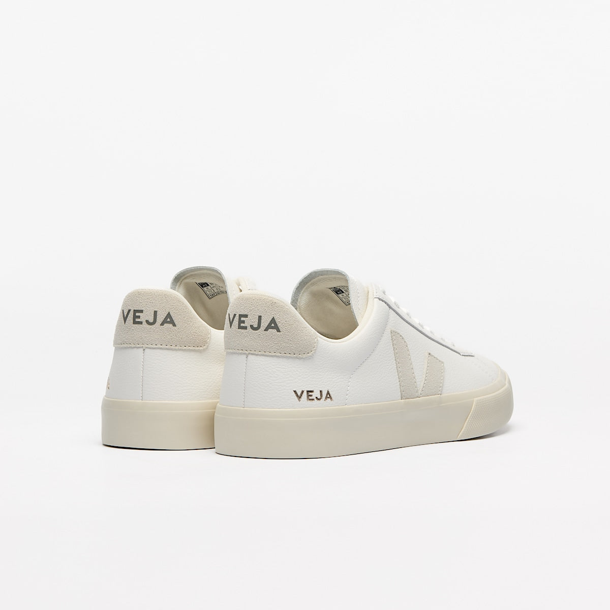 VEJA Campo Leather White Natural - Image 3