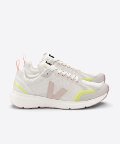 VEJA Condor 2 Alveomesh Natural Babe Jaune Fluo