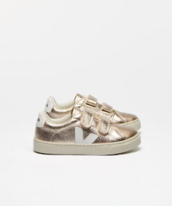 VEJA Esplar Leather Platine White