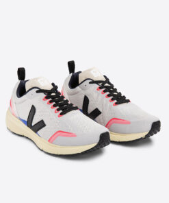 Alternative view of VEJA Condor 2 Alveomesh Light Grey Black