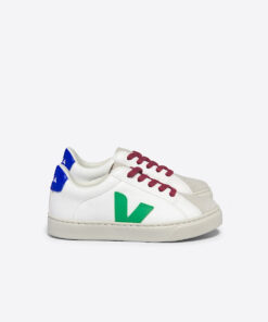VEJA Esplar Leather White Leaf Paros