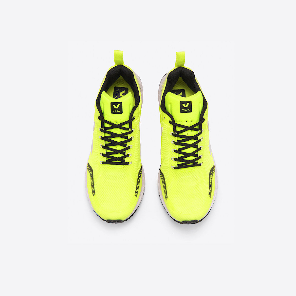 VEJA Condor Mesh Jaune Fluo White - Image 2