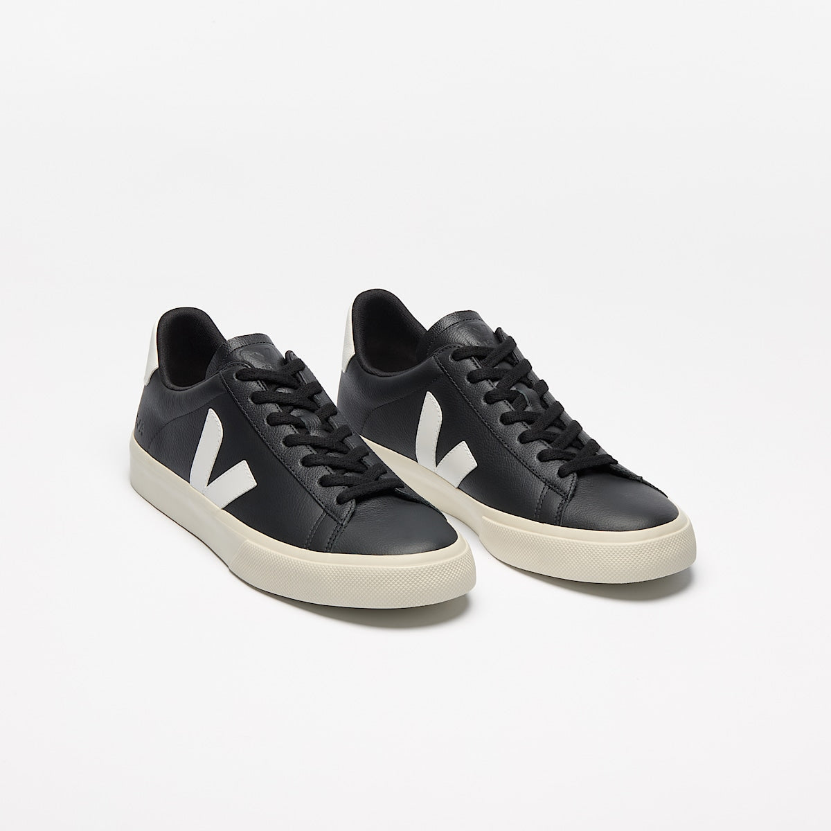 VEJA Campo Leather Black White - Image 2