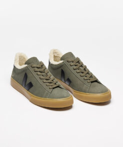 Alternative view of VEJA Campo Furred Suede Mud Black Natural
