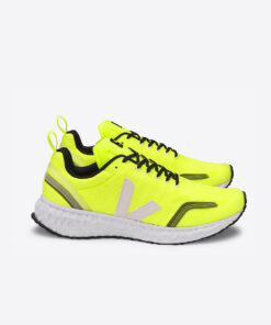 VEJA Condor Mesh Jaune Fluo White