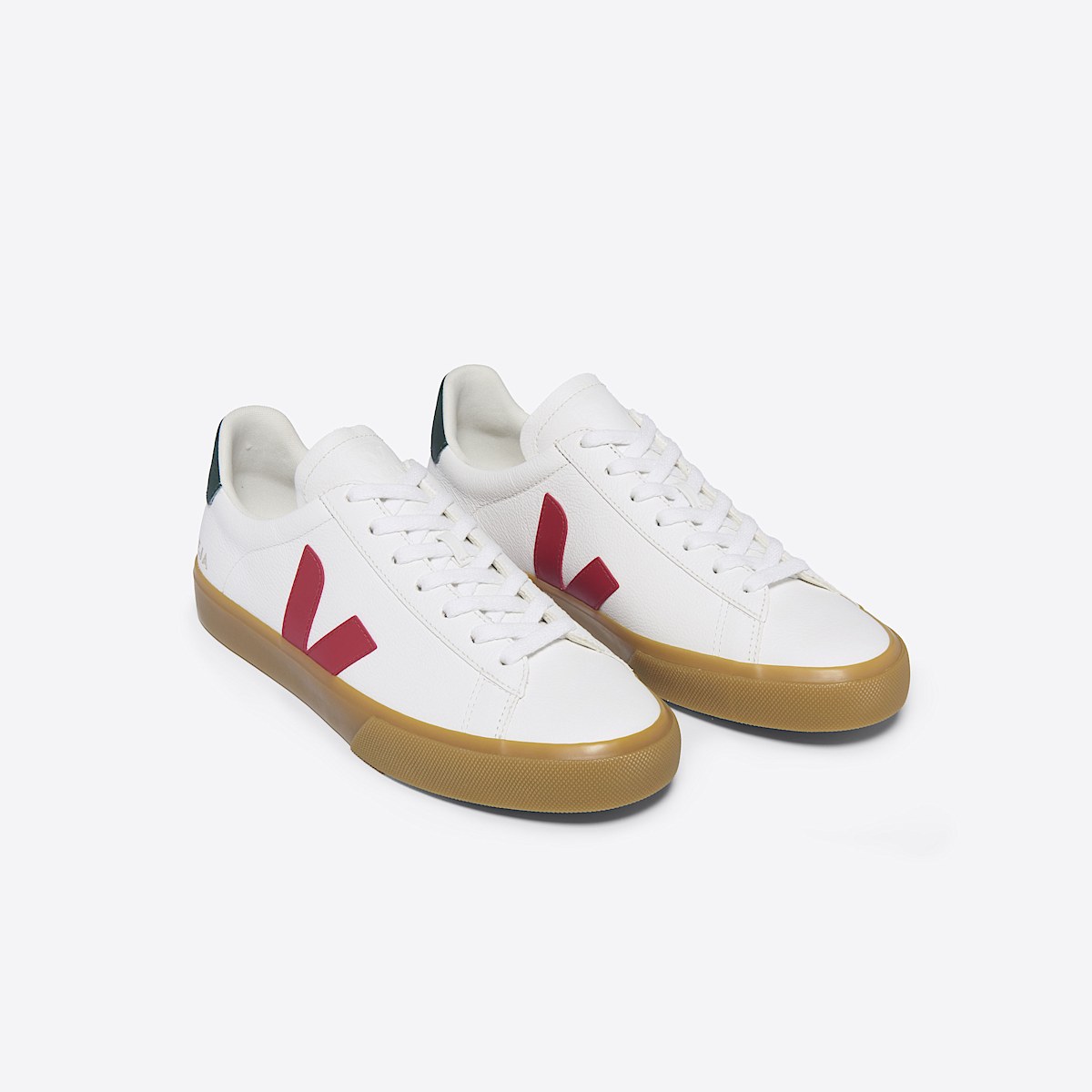 VEJA Campo Leather White Pekin Poker - Image 2