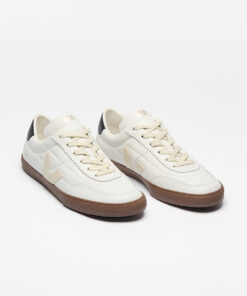 Alternative view of VEJA Panenka Leather White Black Bark