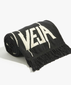 Alternative view of VEJA Scarf Panenka Cotton Black