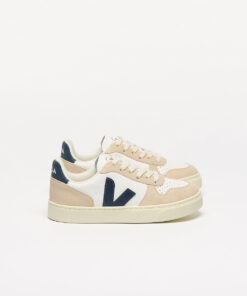 VEJA V-10 Leather White Nautico Almond