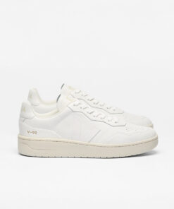 VEJA V-90 Leather White