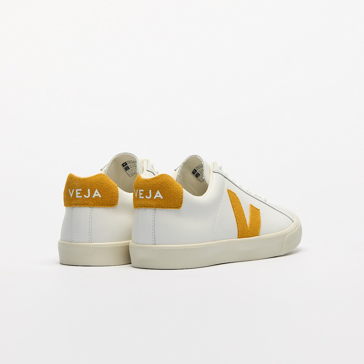 VEJA Esplar Leather White Safran - Image 3