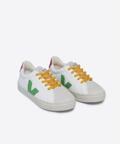 Alternative view of VEJA Esplar Leather White Leaf Pekin
