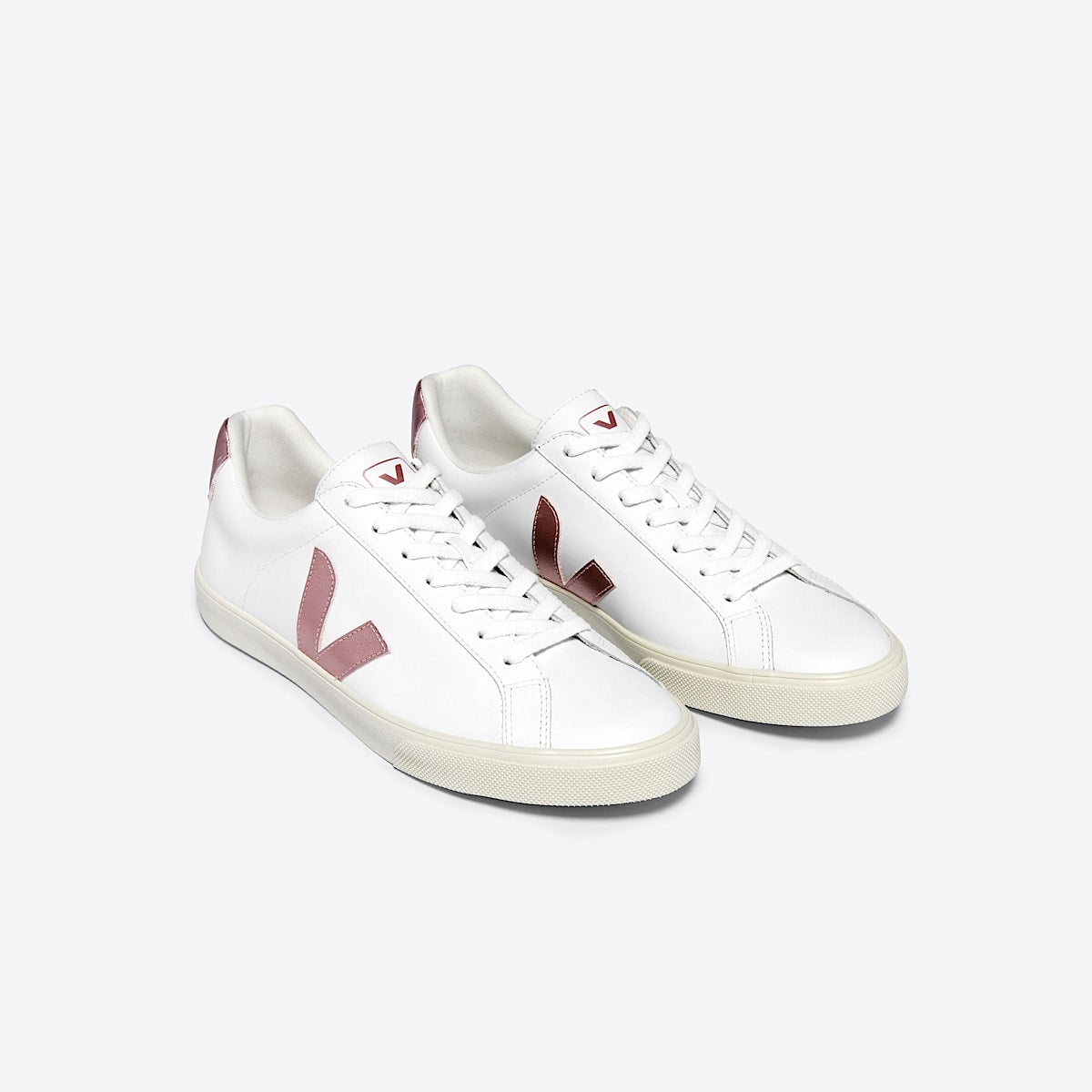 VEJA Esplar Leather White Nacre - Image 2