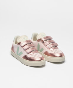 Alternative view of VEJA V-90 Leather x Bonpoint Lassi Sun Nacre