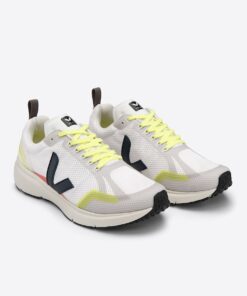 Alternative view of VEJA Condor 2 Alveomesh White Nautico Multico