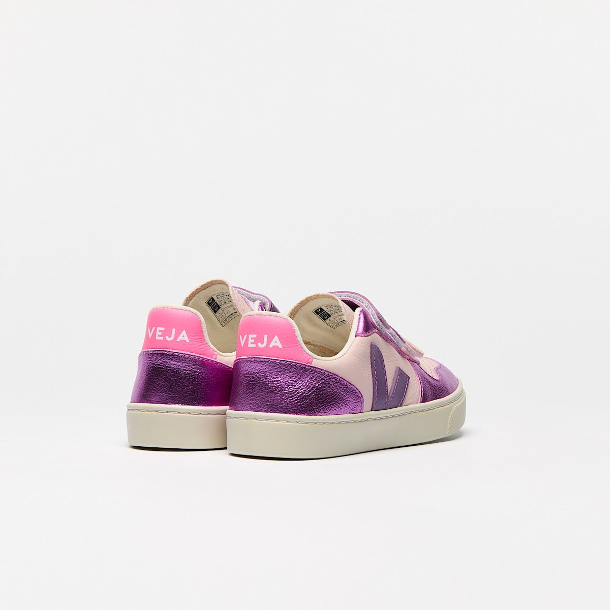 VEJA V-10 Leather Petale Multico Cosmos - Image 3