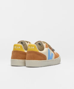 Alternative view of VEJA V-10 Leather Cashew Aqua Umber