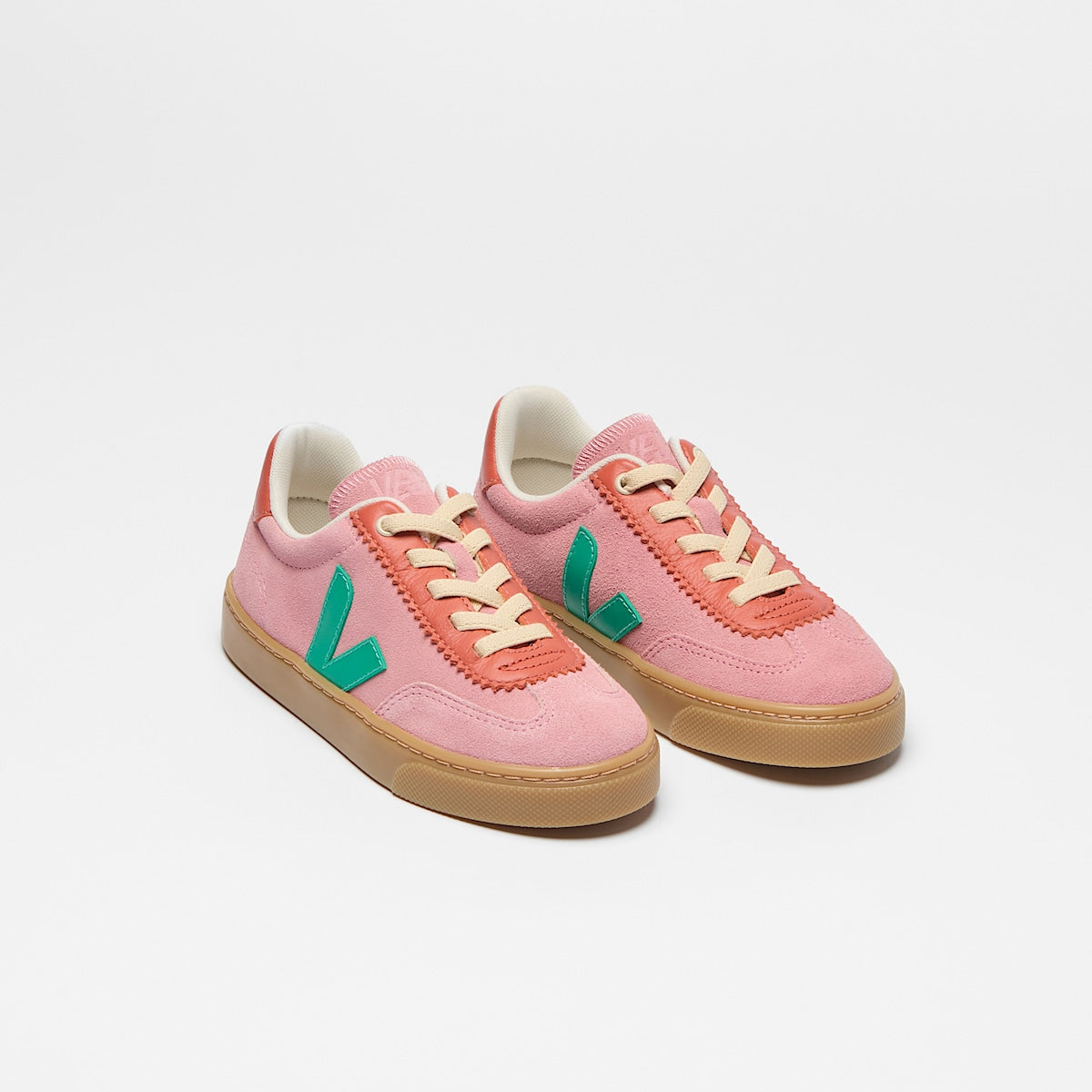 VEJA Volley Elastic Laces Suede x Jelly Mallow Mary - Image 2