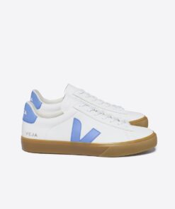 VEJA Campo Leather White Aqua Natural