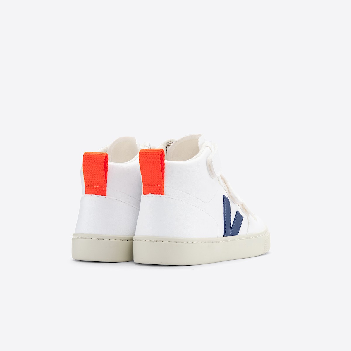 VEJA V-10 Mid CWL White Cobalt Orange Fluo - Image 3