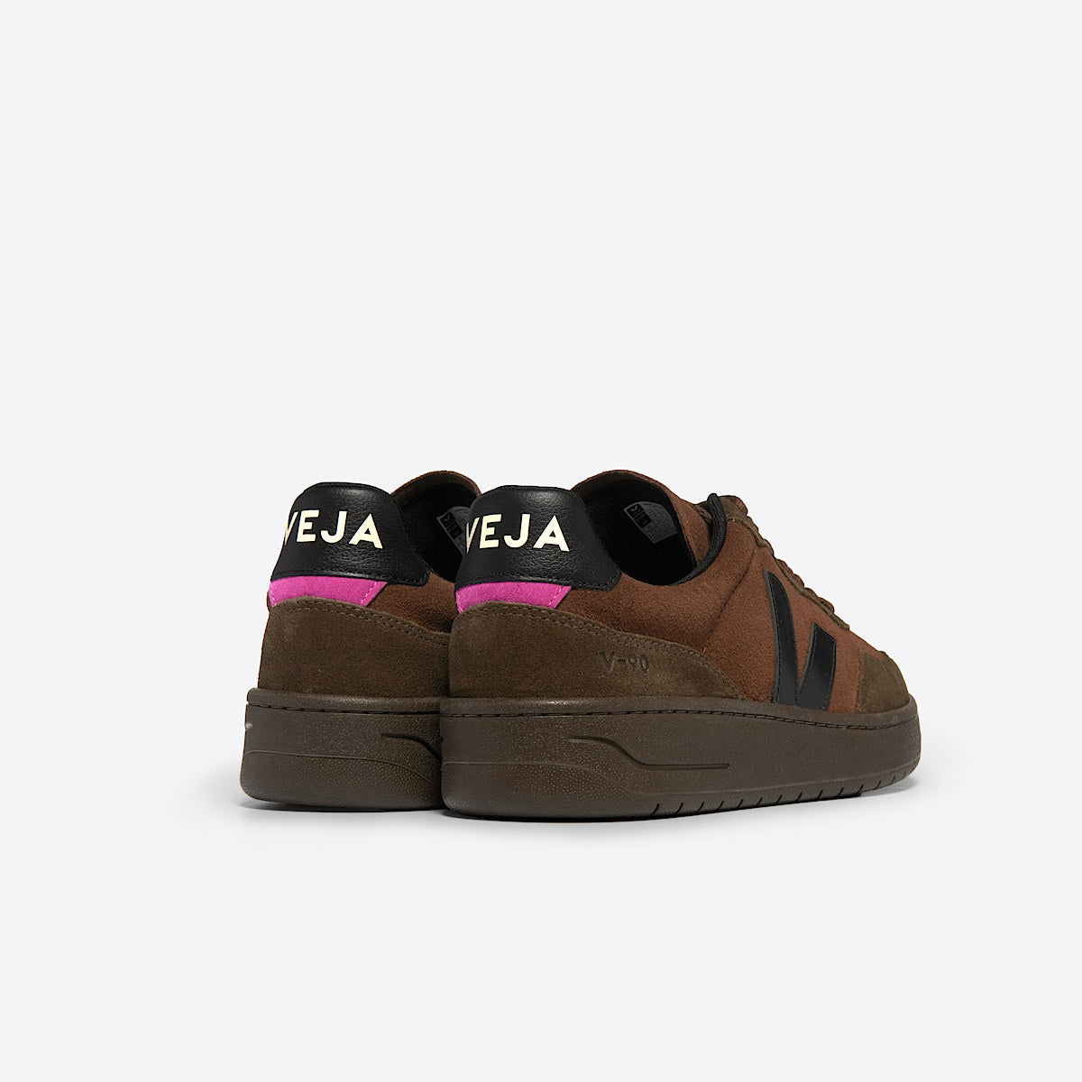 VEJA V-90 Suede Walnut Black - Image 3