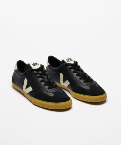 Alternative view of VEJA Volley Leather Black Pierre