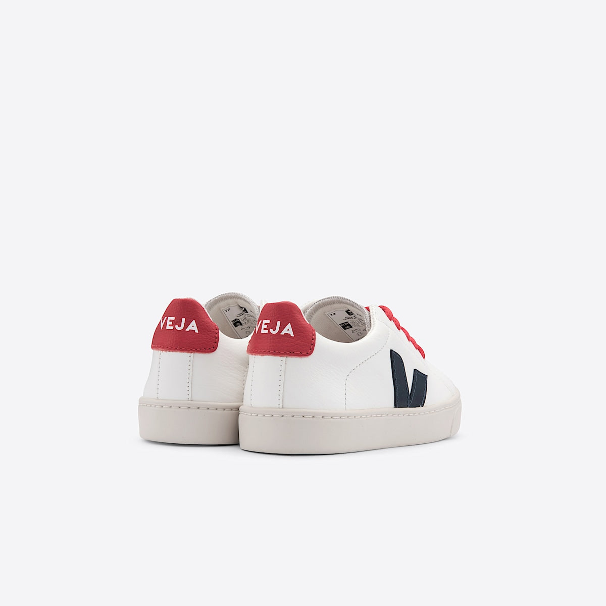 VEJA Esplar Leather White Nautico Pekin - Image 3