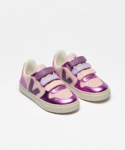 Alternative view of VEJA V-10 Leather Petale Multico Cosmos