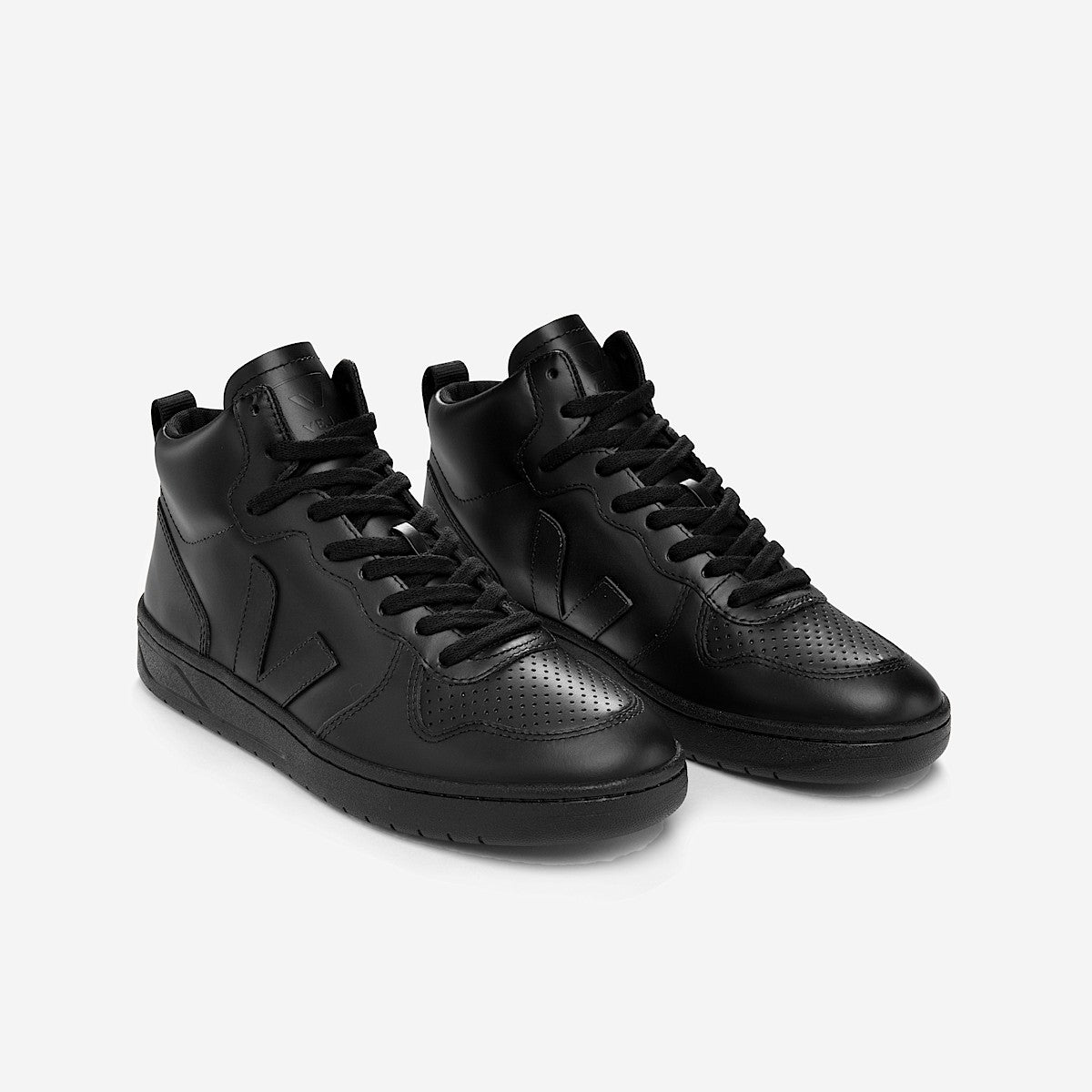VEJA V-15 Leather Full Black - Image 2