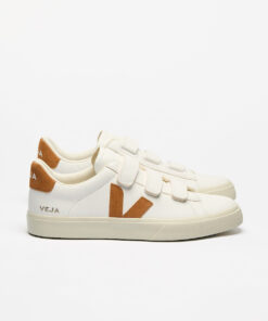 VEJA Recife Leather White Umber