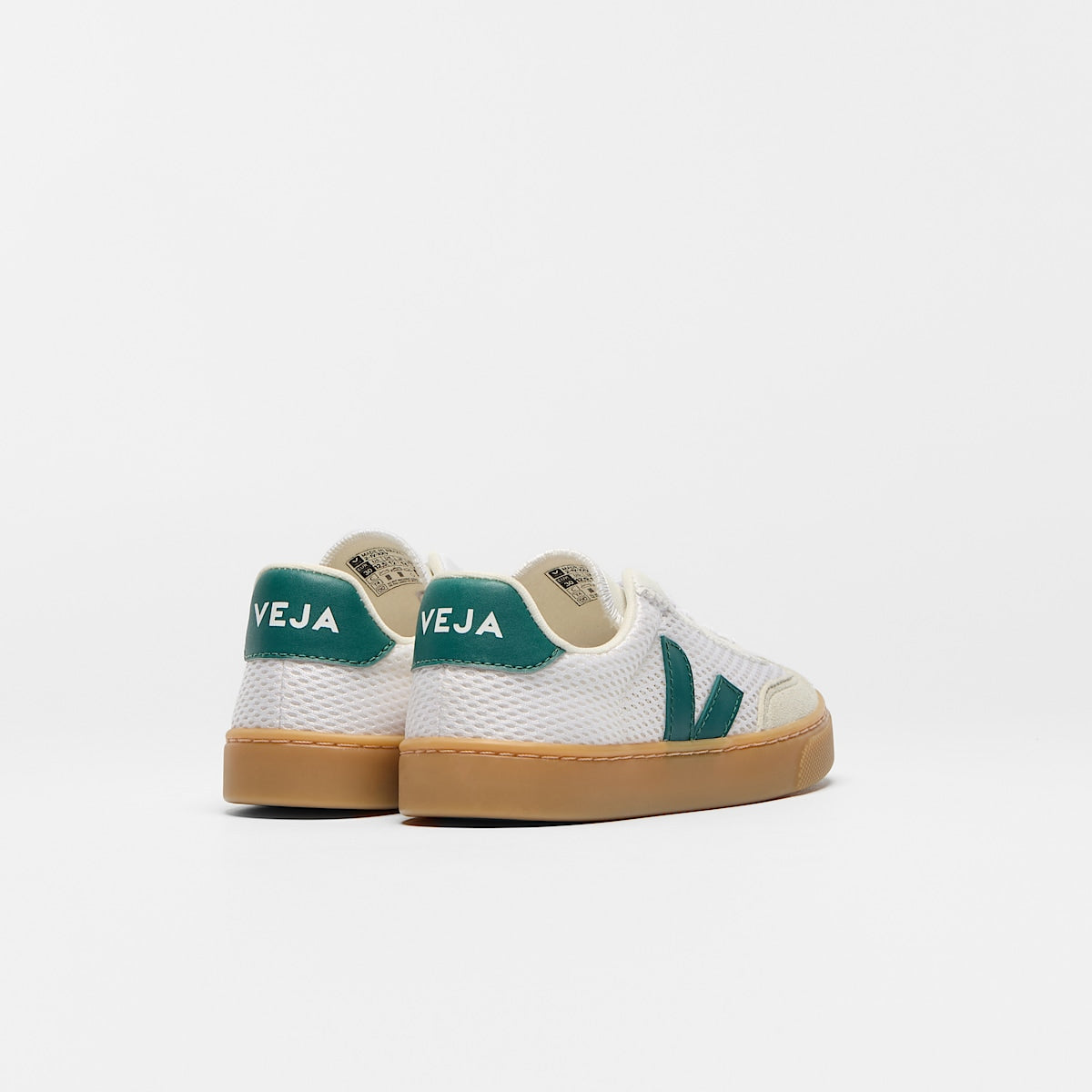VEJA Volley Elastic Laces Aircell White Britanny Natural - Image 3