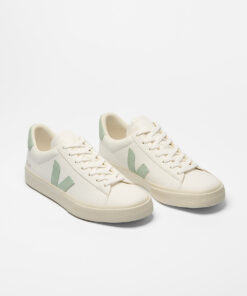 Alternative view of VEJA Campo Leather White Matcha