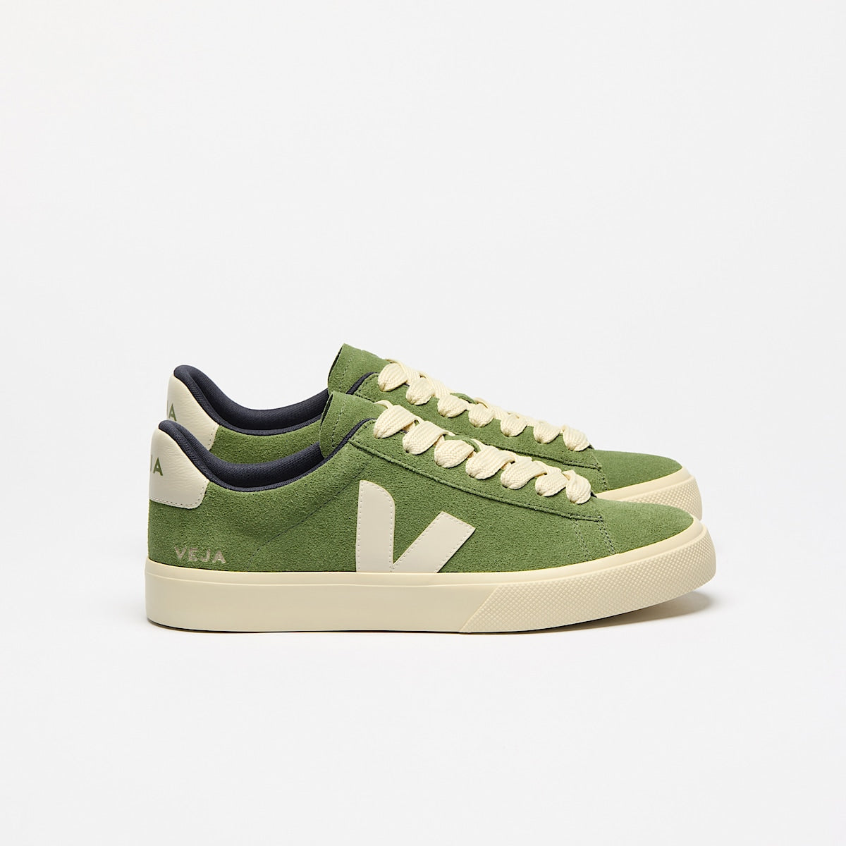 VEJA Campo Bold Suede Kiwi Pierre