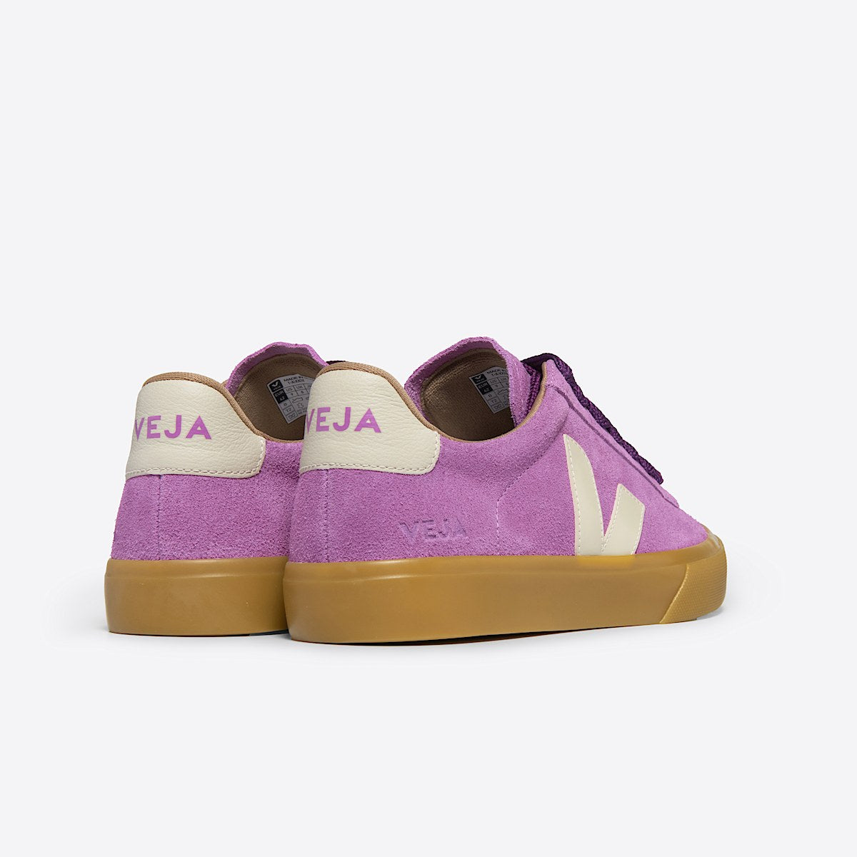 VEJA Campo Bold Suede Mulberry Pierre - Image 3
