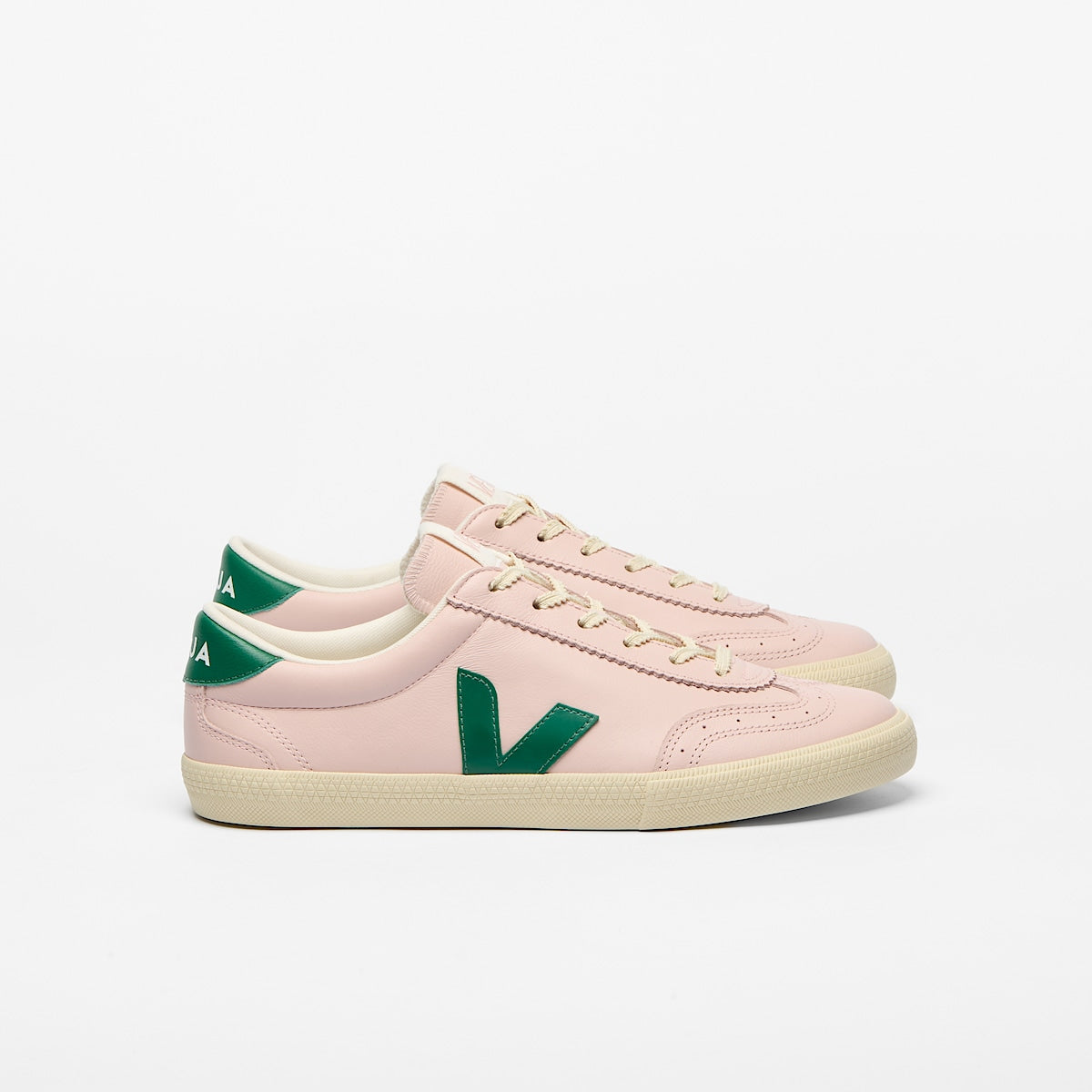 VEJA Volley Leather Petale Golf Calcaire