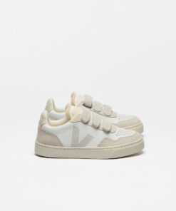 VEJA V-90 Leather White Natural