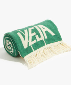 Alternative view of VEJA Scarf Panenka Cotton Light Green