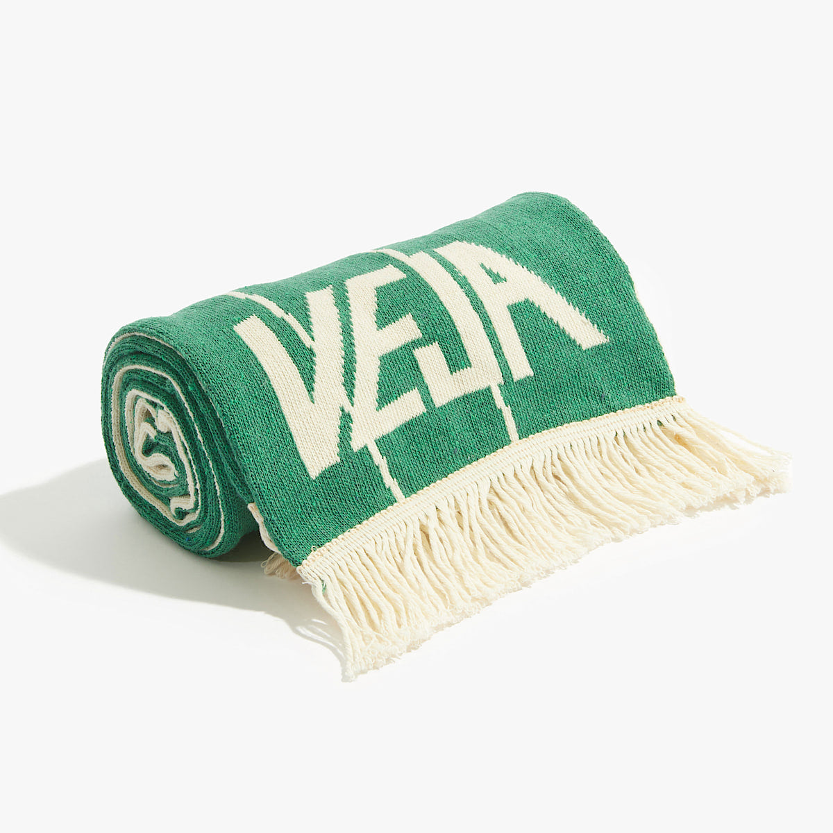 VEJA Scarf Panenka Cotton Light Green - Image 2
