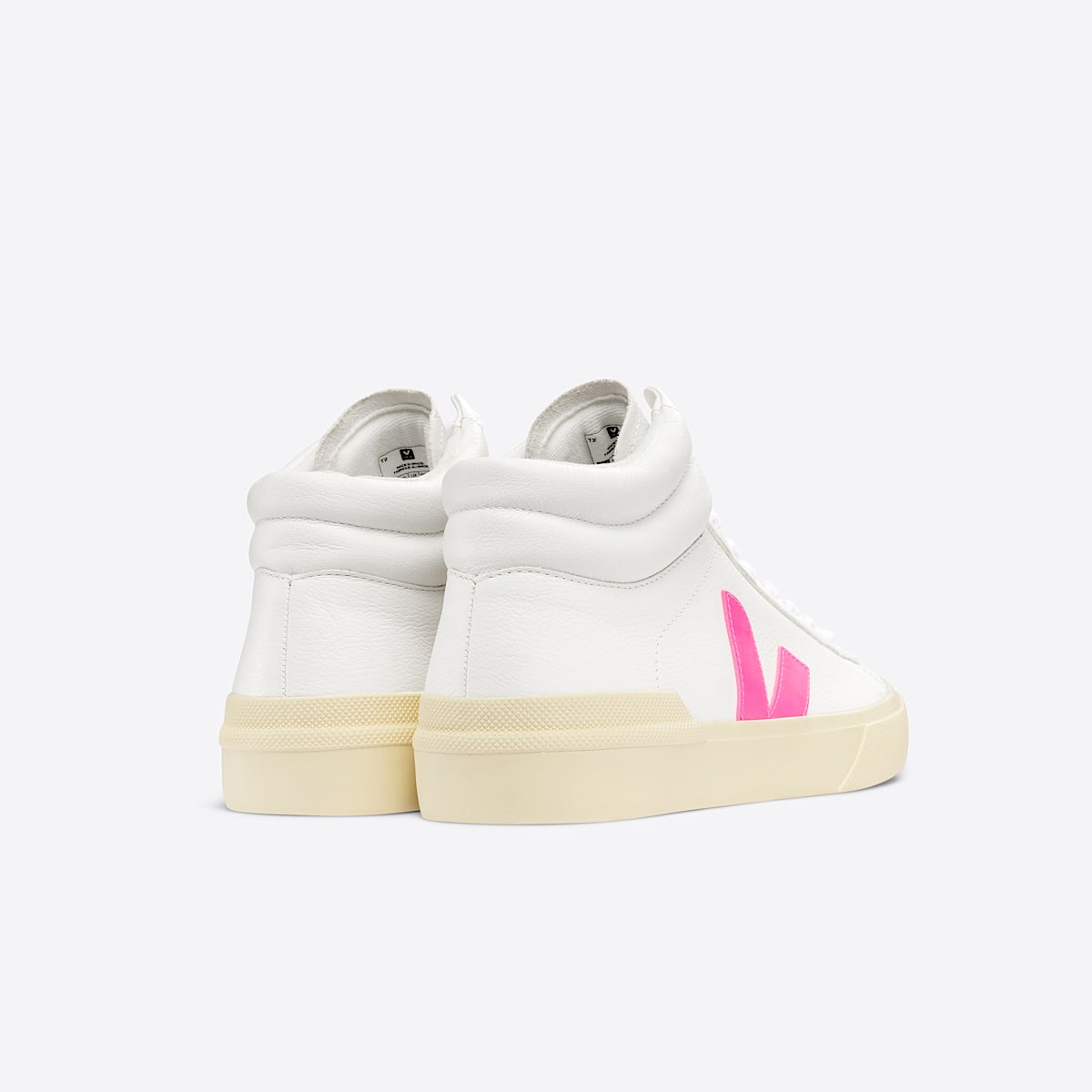 VEJA Minotaur Leather White Sari Butter - Image 3