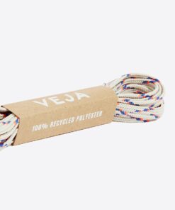 Alternative view of VEJA Laces Natural Paros Orange Fluo