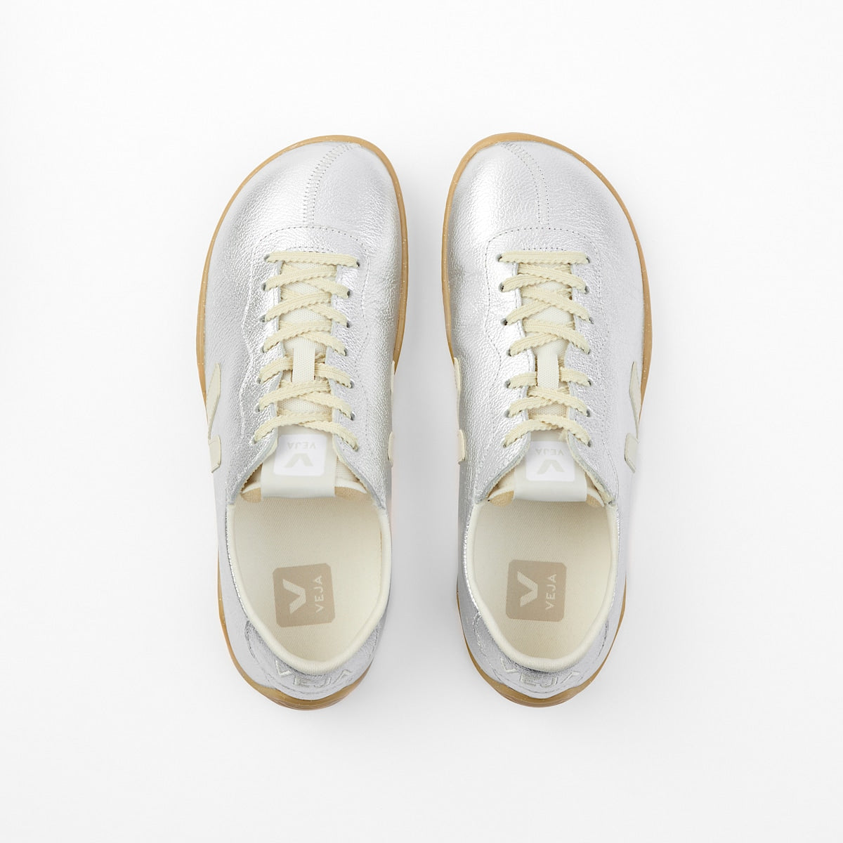 VEJA Jitsu Leather Silver Pierre Natural - Image 4
