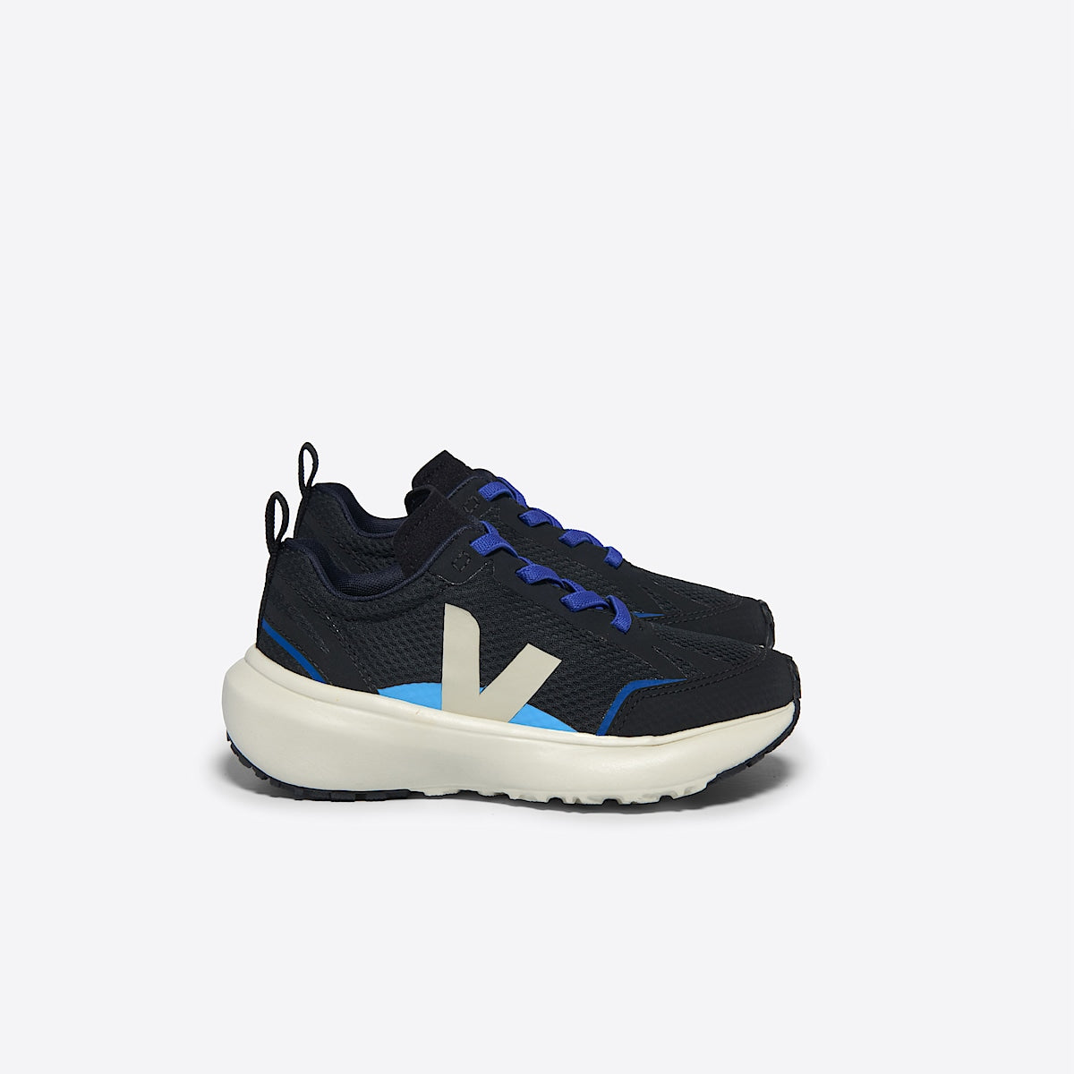 VEJA Canary Elastic Laces Alveomesh Black Pierre