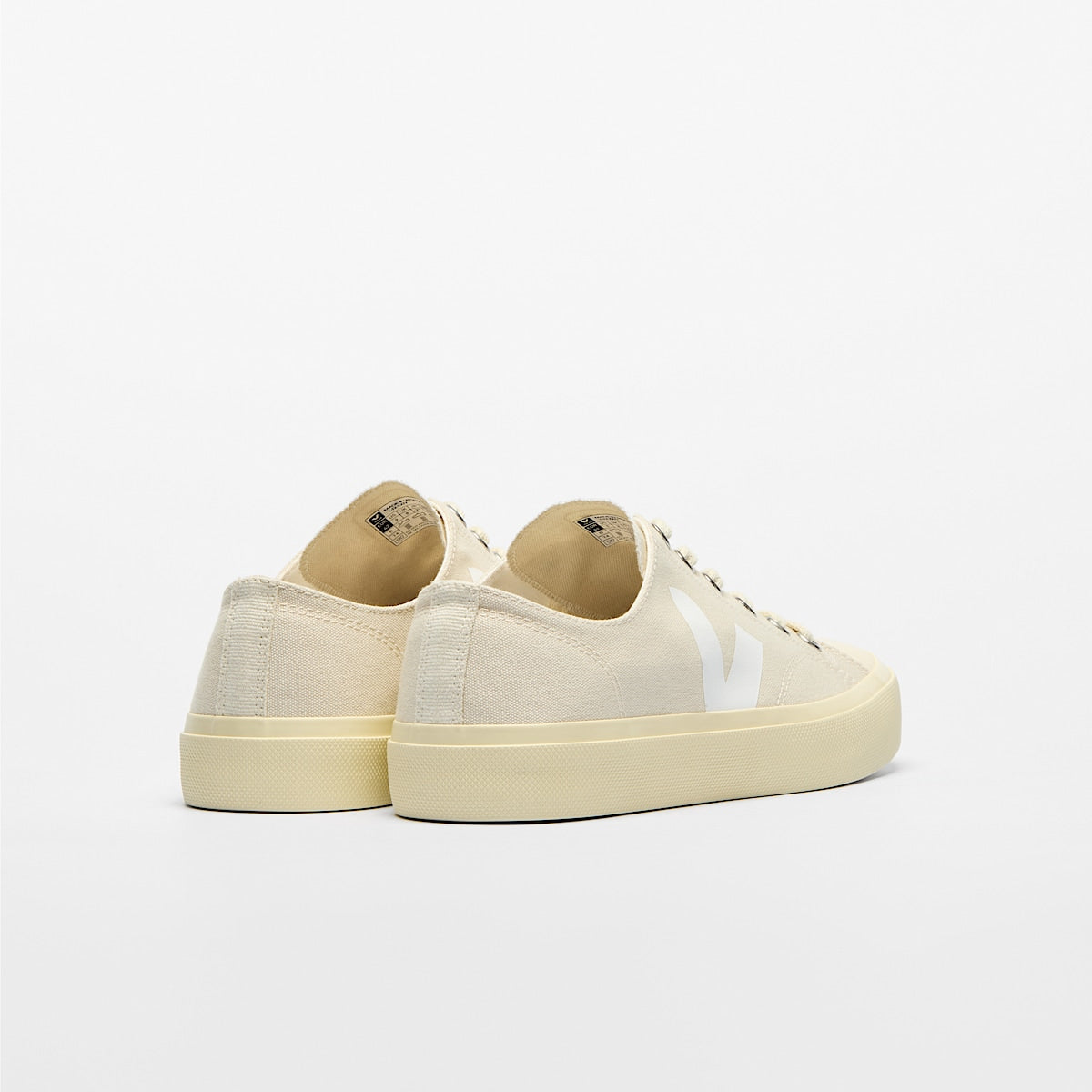 VEJA Wata Ii Low Canvas Pierre White - Image 3
