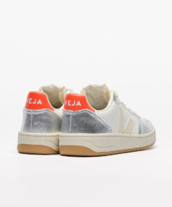 Alternative view of VEJA V-10 Leather White Pierre Silver