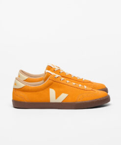 VEJA Volley Suede Mango Calcaire Bark