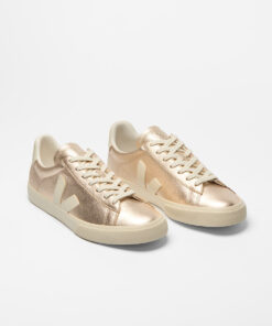 Alternative view of VEJA Campo Leather Platine Pierre
