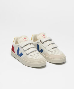 Alternative view of VEJA V-90 Leather White Indigo Pepper