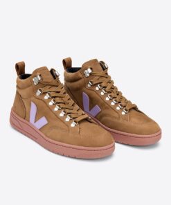 Alternative view of VEJA Roraima Nubuck Brown Lavande