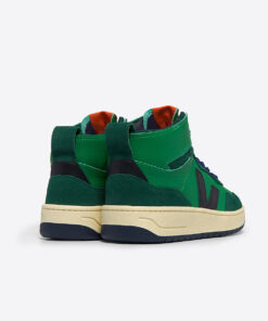Alternative view of VEJA V-95 Leather Emeraude Black